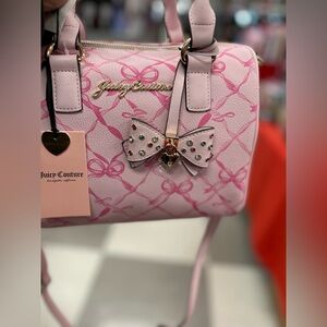 Juicy Couture Pink Bow Satchel